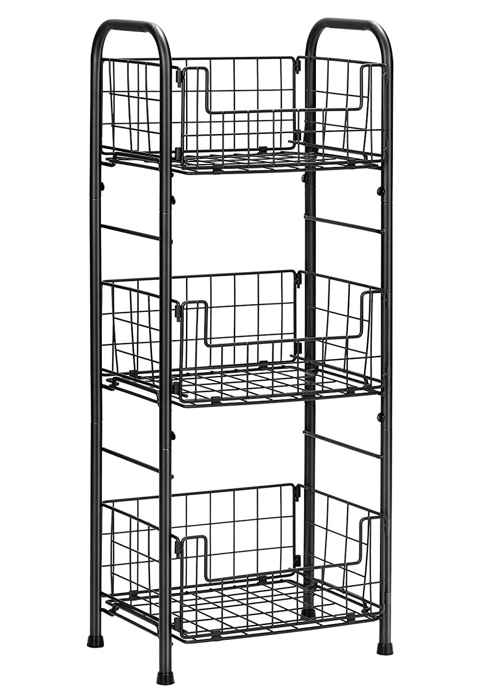 Rebrilliant Lilliani 11.02'' W Metal Storage Rack | Wayfair