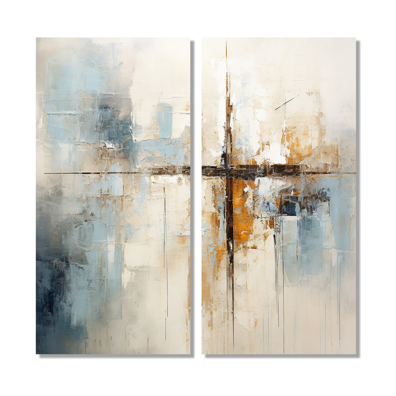 «Minimalisme Christianisme croix rêve I», H 20 po x l 24 po, Toile tendue, Ne s’applique pas