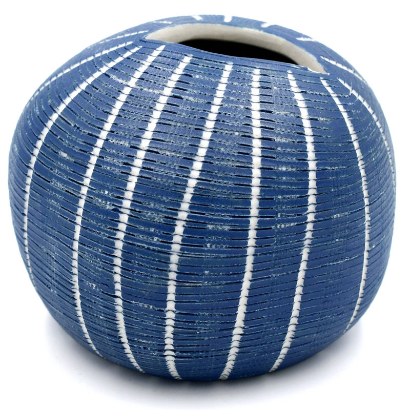 Vase de table Baher, Bleu