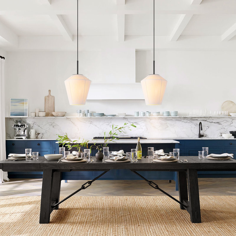 Luminaire suspendu pour îlot de cuisine à 1 lumière à intensité variable Hassler