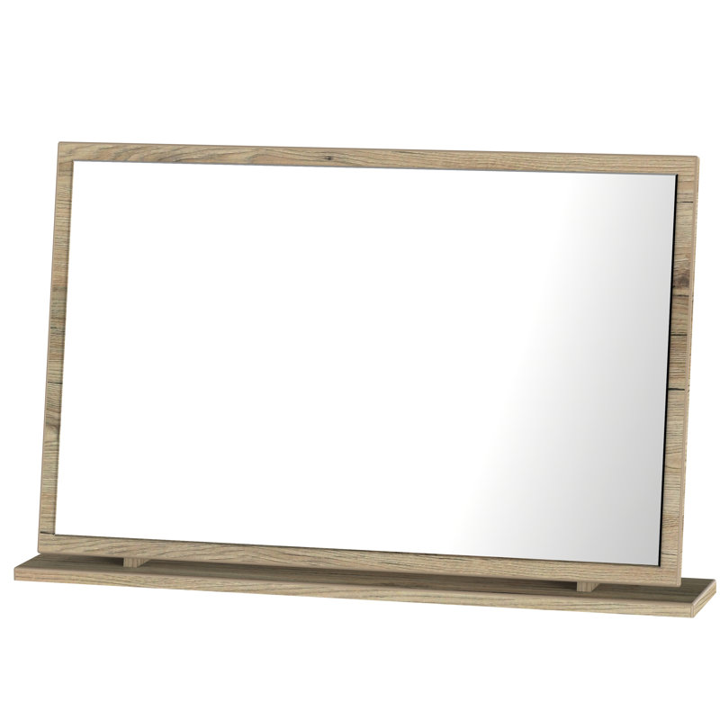 Fully Assembled Rosio Rectangular Dresser Mirror
