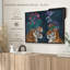«Hot House Tigers pair», reproduction sur toile foncée-1290519124