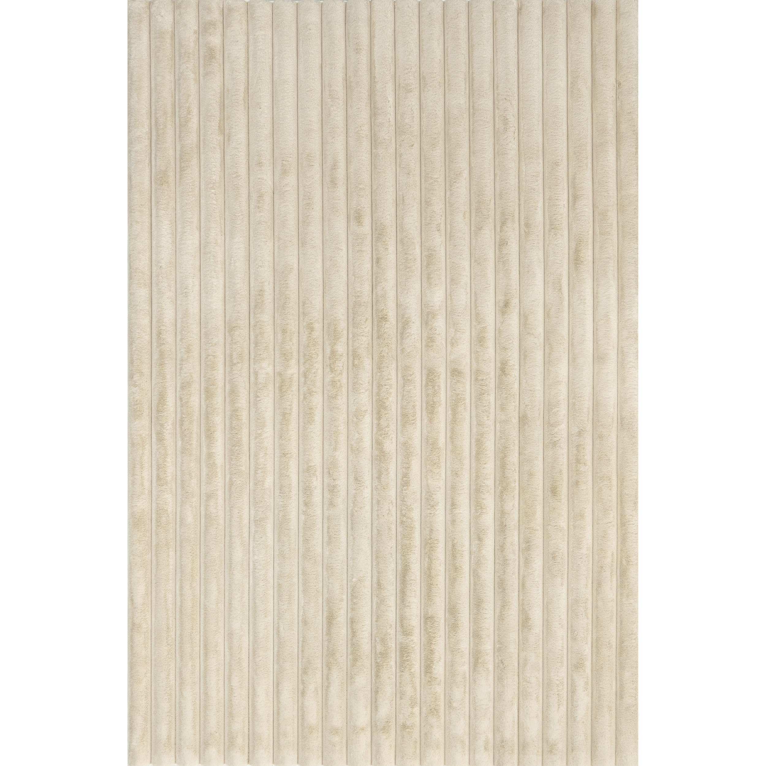 Laurel Foundry Modern Farmhouse Cinderford Stripe Flatweave Performance  Ivory Machine Washable Area Rug & Reviews