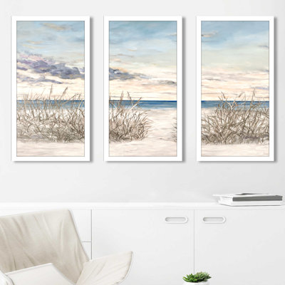 " Windy Beaches " 3 - Pieces