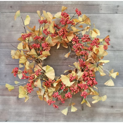Handcrafted Faux 21'' Wreath