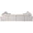Jocqua Velvet U-Shaped Sectional Reversible-2030298855