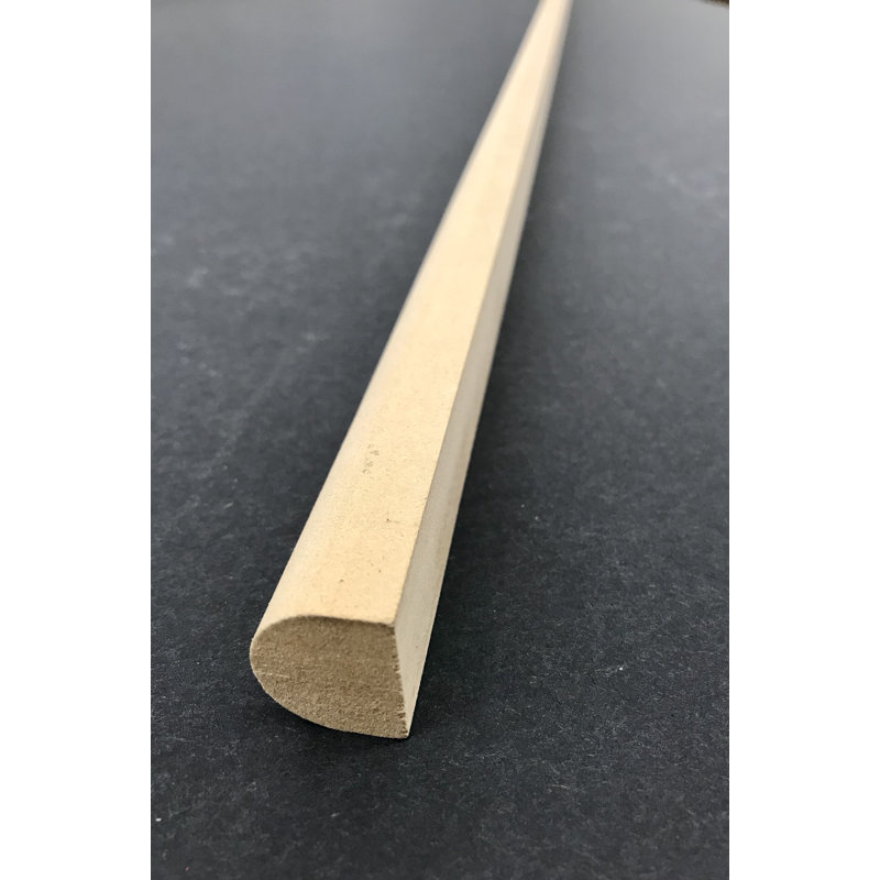 Coussin de nez d'escalier SimpleStairs ™ SPC LVT de 5 po d'épaisseur x 3,25 po de largeur x 47 po de longueur pour les tapis d'escalier REALTA®