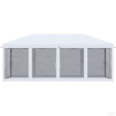Tente avec auvent Pop Up Outsunny