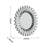 Rachon Glass Sunburst Mirror-478583010