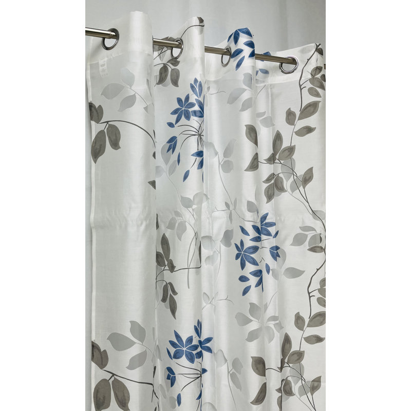 Rideau transparent en polyester