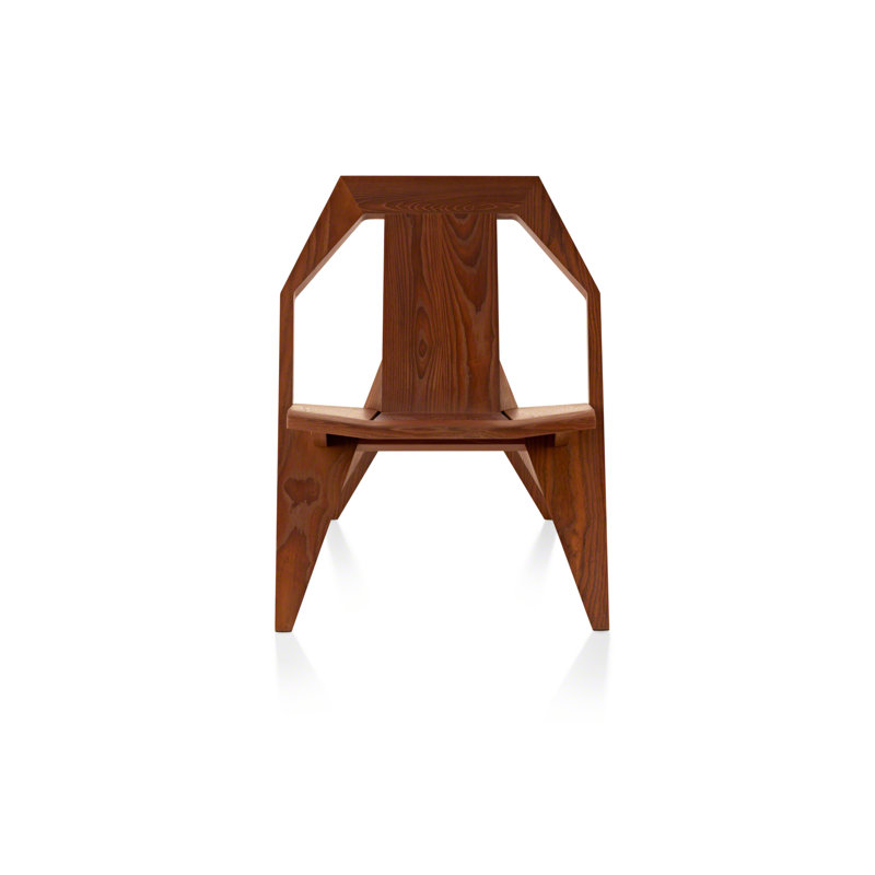 Medici Solid Wood Adirondack Chair, Thermo Oiled