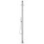 Alekzander 225cm H Steel Freestanding Outdoor Shower and Footwash Spout
