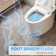 Smart Toilet, One Piece Toilet with Booster Pump，Intelligent Toilet with Heated Seat , Modern Toilet with Auto Flush and Foot Sensor Operation，Power Outage Flush