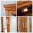 70" Majestic Tall Curio Cabinet With Internal Spotlight & 6-Tier Adjustable Glass Shelving (Available In Walnut, Cherry & Oak)-546704805