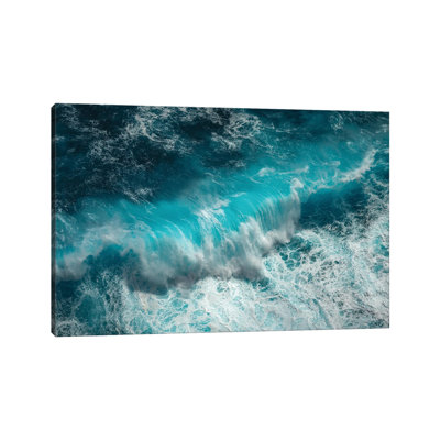 Wave Electric by Peter Coskun - Print on Canvas