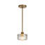 Bijoux Crystal Pendant (Natural Brass)-510825676