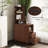 End Table With Drawers, Corner Table With Open Shelves, Tall Side Table For Bedroom And Corner