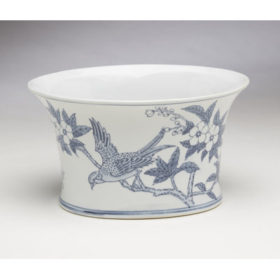 Pot à fleurs en porcelaine Ferrigno