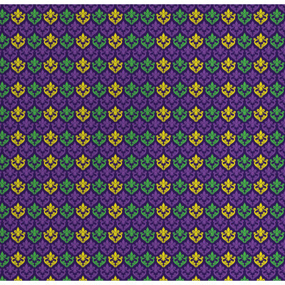 Mardi Gras Fabric