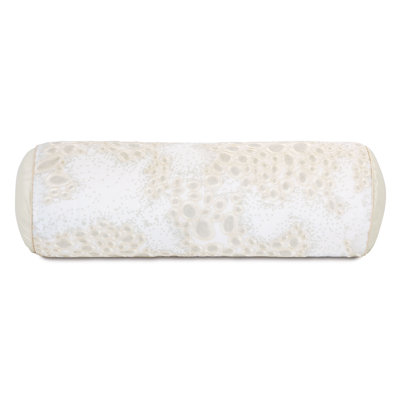 Jolene Metallic Bolster Pillow Cover & Insert