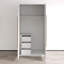Armoire en bois manufacturé Brazeal