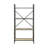 ACME Itzel Bookshelf, Antique Oak & Sandy Gray