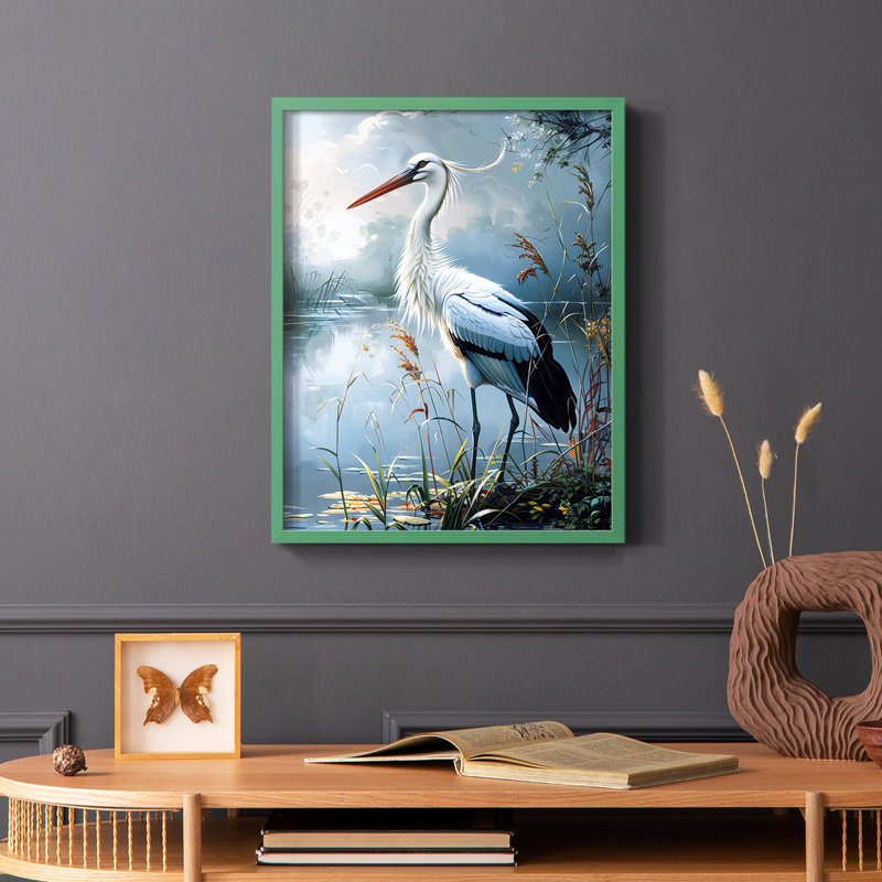 ANIMALS Series XCV - reproduction encadrée de qualité supérieure - prête à être accrochée - aucun clou requis