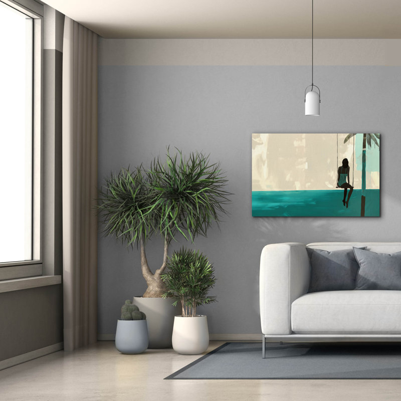  «The Pirate Ship» par A Tsoukanelis, art mural sur toile, 40 po x 26 po, H 26 po x l 40 po