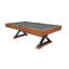 Playcraft Santa Fe 7' Slate Pool Table With Dining Top & Benches/Professional Installation Included-224231746-235532318