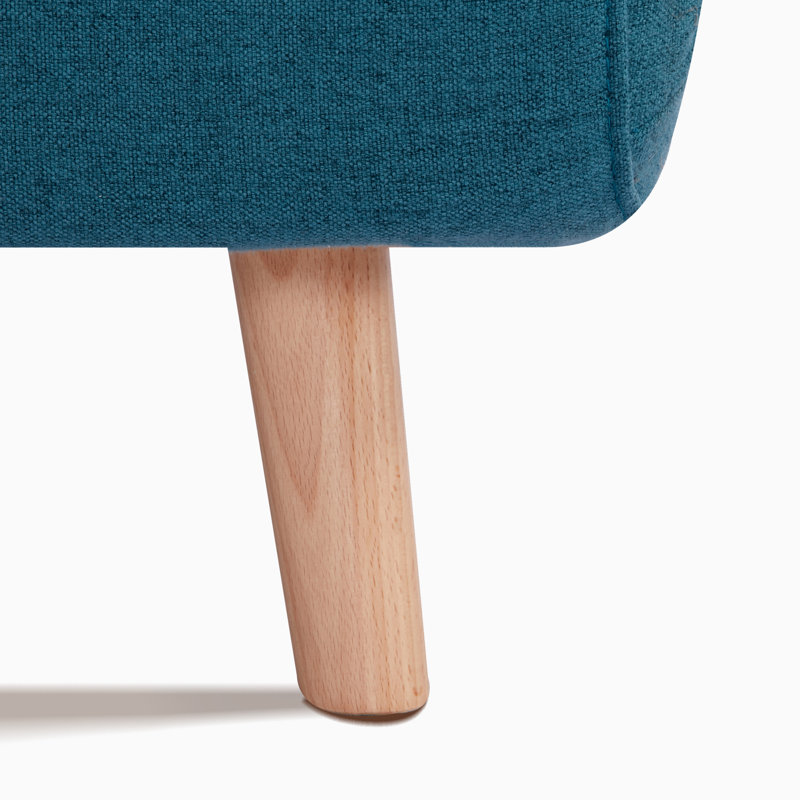 Arnuad Futon Chair, Peacock Blue