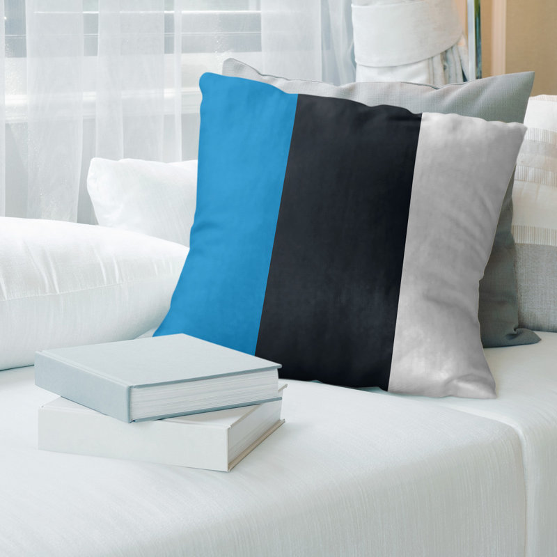 Housse de coussin , 14 po x 14 po, Principal, Polyester filé