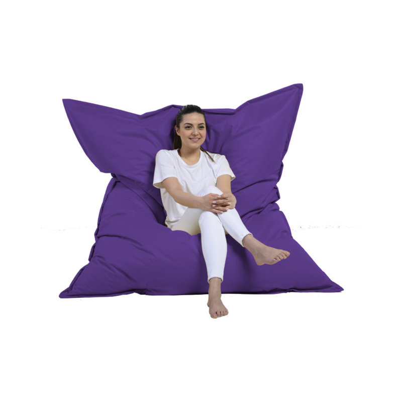 Outdoor Friendly Bean Bag, Purple