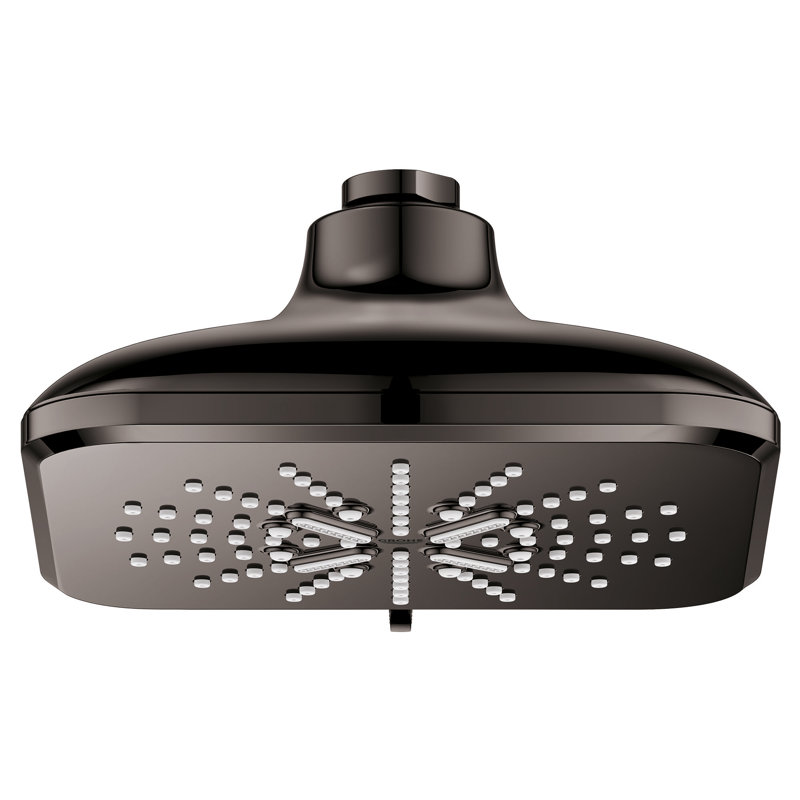 Jet Fixed Shower Head with DreamSpray, Hard Graphite