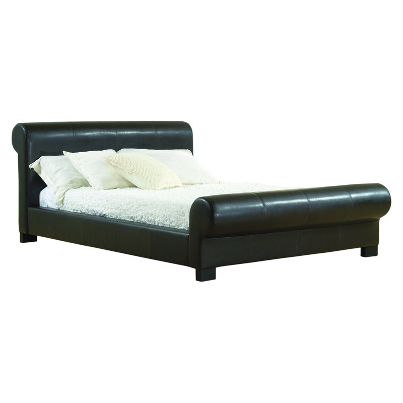 Upholstered Bed, Kingsize (5'), Brown