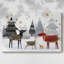 Christmas Holiday Arts - Toile tendue avec châssis XMA171318-470374452