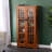 Window Pane Media Cabinet  Black-1176958973