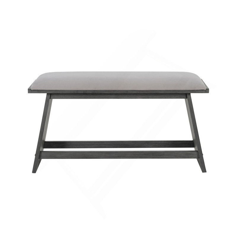 Banc de bar gris Jasmine