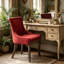 Chaise de salle à manger en tissu épaissi (ensemble de 2)-131148152