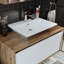 Ruarie Bathroom Vanity Unit with Ceramic Washbasin 100cm-906079689