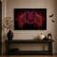 Art mural sur toile gothique avec mains squelettes gothiques-722618919