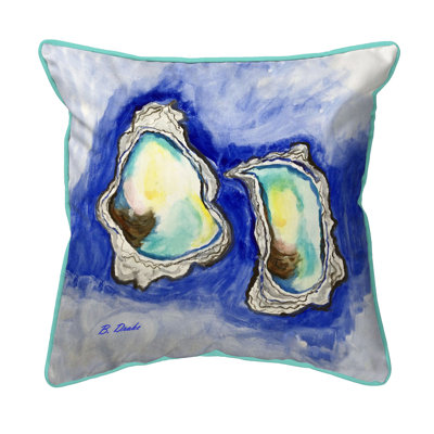 Coussin intérieur / extérieur Aqua Oysters