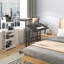 Bureau pour travailler debout réglable en hauteur Crumpton-1505248687