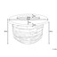 Round Concrete Wood Burning Smokeless Fire Pit