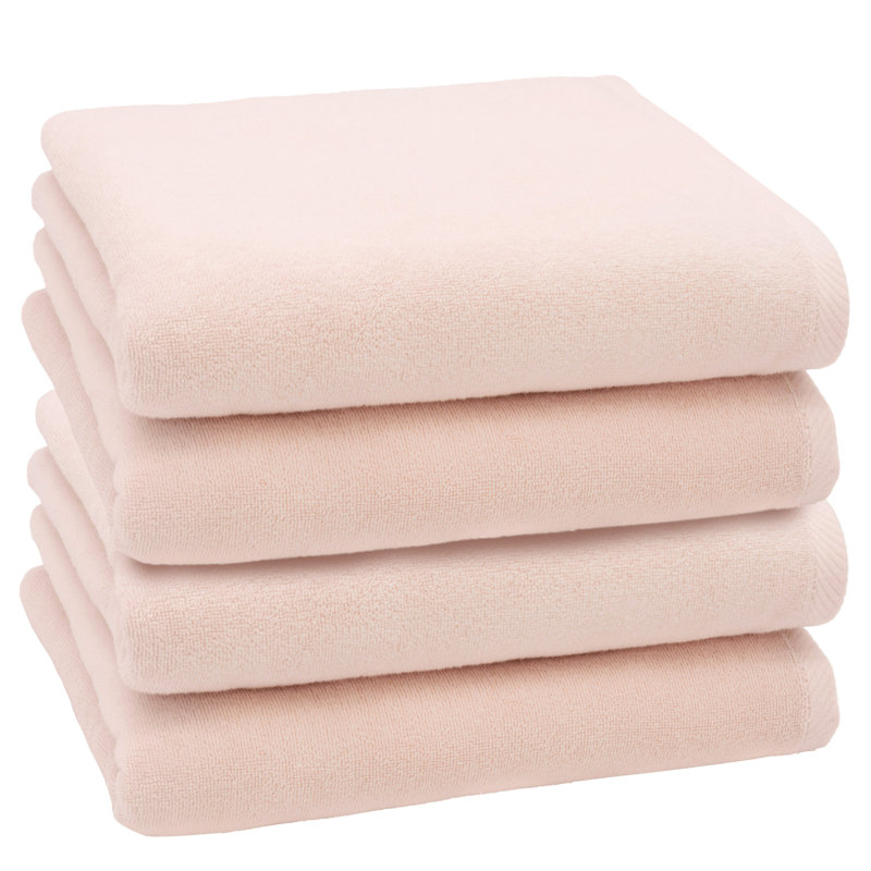 Midweight Bath Towel, Blush