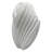 Modern Handmade Ribbed Ceramic / Porcelain Vase – White Textured Sculptural Table Vase for Minimalist, Art Deco, or Farmhouse Décor
