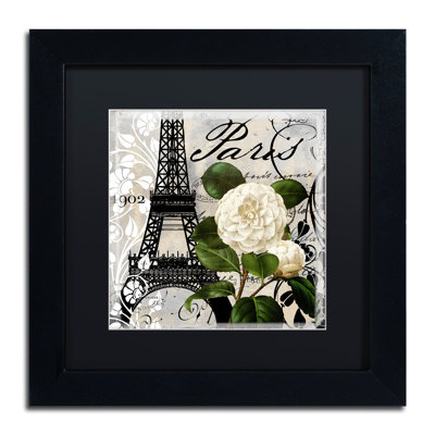 «Paris Blanc I», impression encadrée