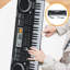 Enfants orgue électronique 61 touches avec microphone, piano électrique, musique, électronique