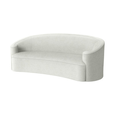 Maiden 82'' Recessed Arms Curved Sofa -  Theodore Alexander, U1007-82-1360-91