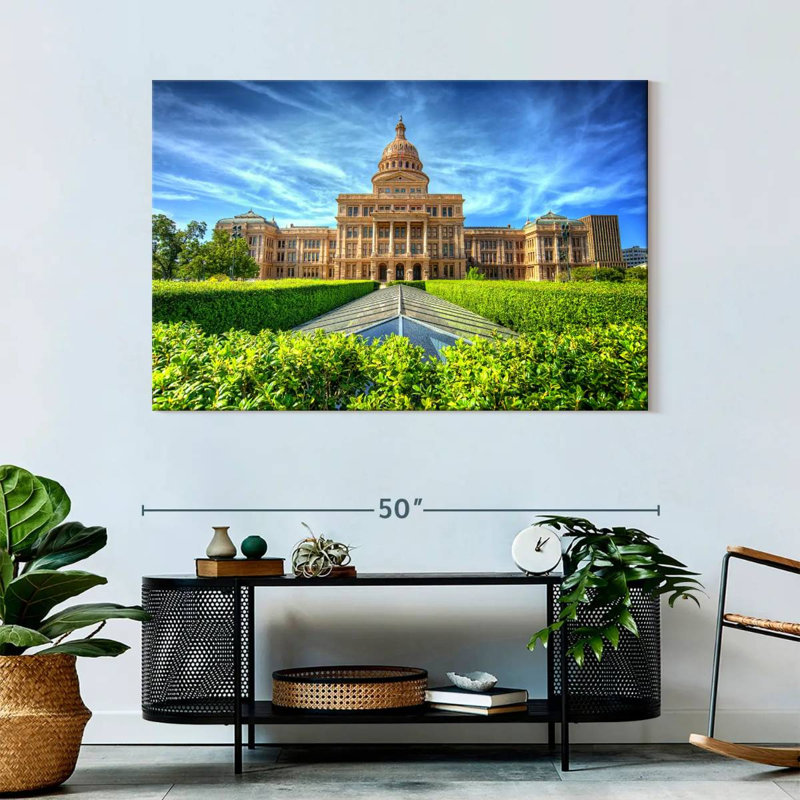 Nicci Texas Capitol, H 32 po x l 48 po