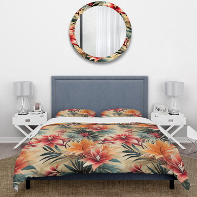 Ensemble de housse de couette Tropical Sunset